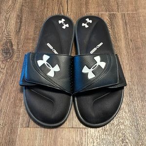 Under Armour Mens Foam Flip Flops Size 11